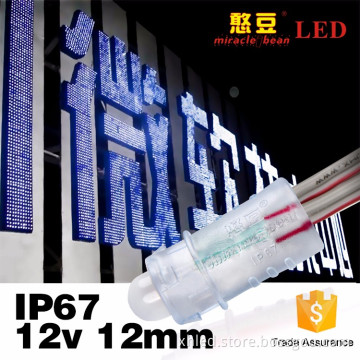 Outdoor High Quality Waterproof IP67 F8 DC12V 12mm 3 Years Warranty Led Lighted Pixels